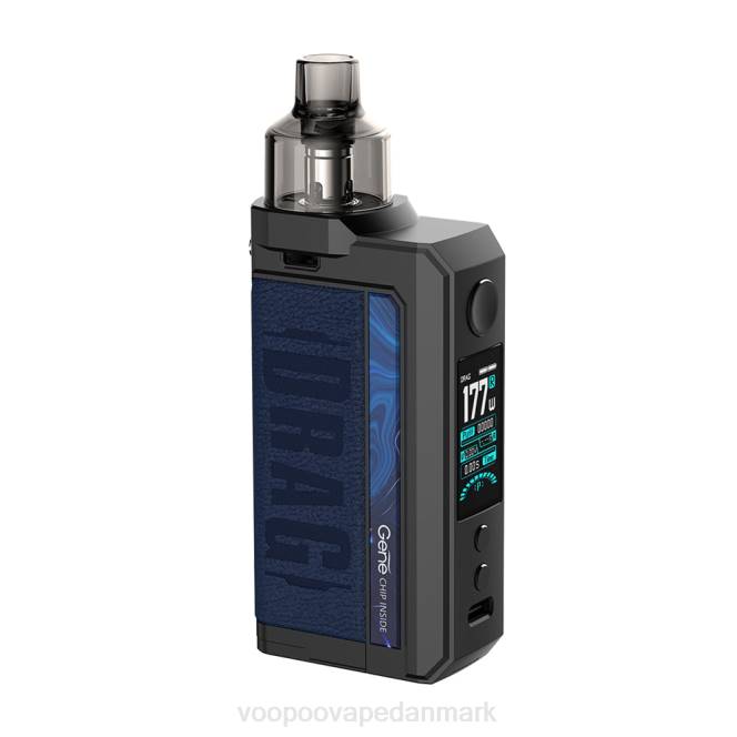 VOOPOO DRAG MAX mod enhed galakse blå 604R335 | VOOPOO Vape Gene Danmark