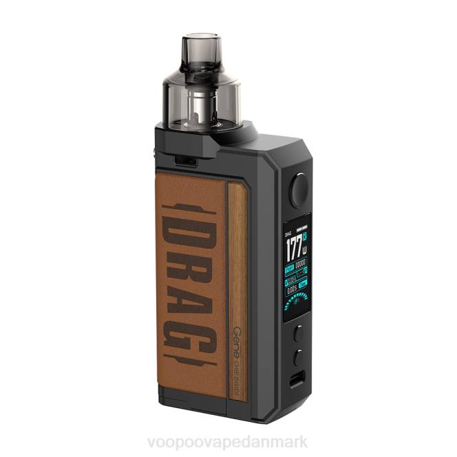 VOOPOO DRAG MAX mod enhed vintage brun 604R334 | VOOPOO Vape Pod Danmark