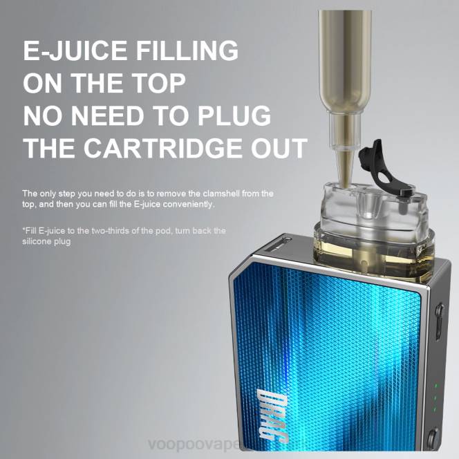 VOOPOO DRAG NANO 2 pod kit te grøn 604R152 | VOOPOO Vape Danmark