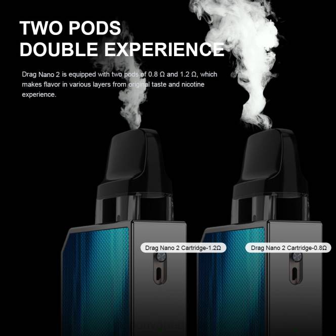 VOOPOO DRAG NANO 2 pod kit te grøn 604R152 | VOOPOO Vape Danmark