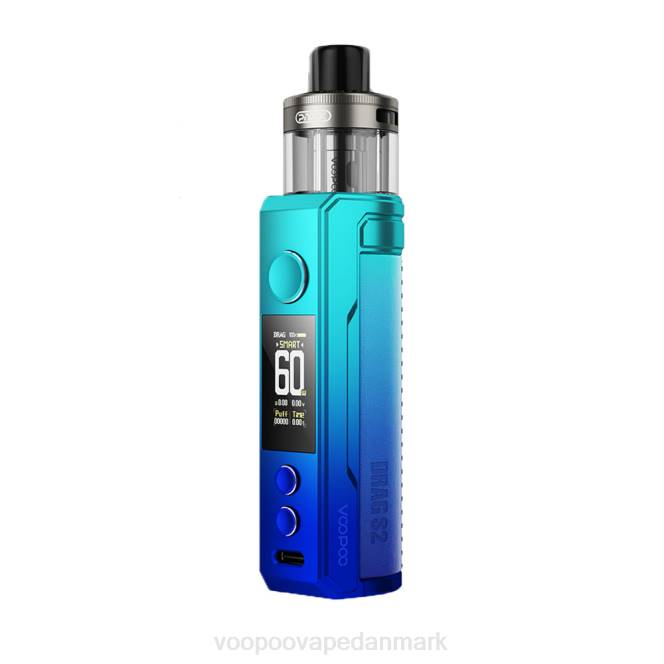 VOOPOO DRAG S2 pod mod kit Himmelblå 604R156 | VOOPOO Vape Instructions