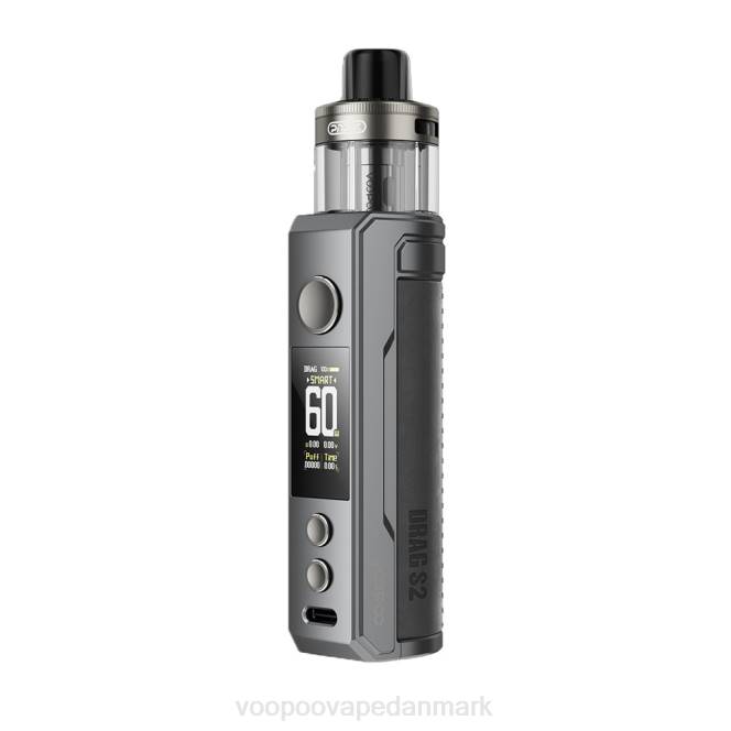 VOOPOO DRAG S2 pod mod kit gråt metal 604R260 | VOOPOO Vape Near Me