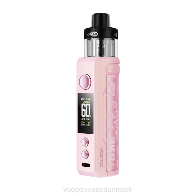 VOOPOO DRAG S2 pod mod kit lyser pink 604R259 | VOOPOO Vape Store