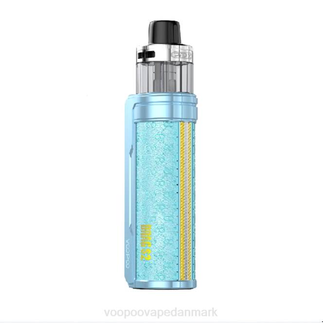 VOOPOO DRAG S2 pod mod kit sneblå 604R264 | VOOPOO Vape Pod Danmark