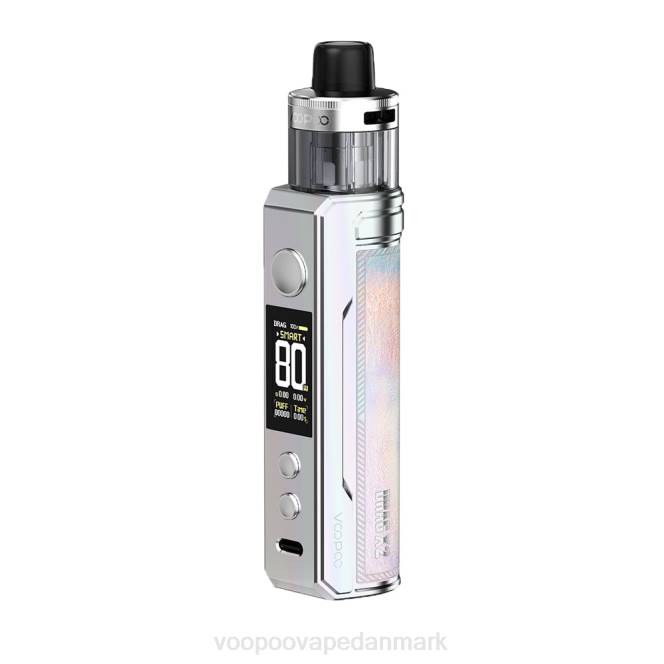 VOOPOO DRAG X2 pod mod farverigt sølv 604R153 | VOOPOO Vape Copenhagen