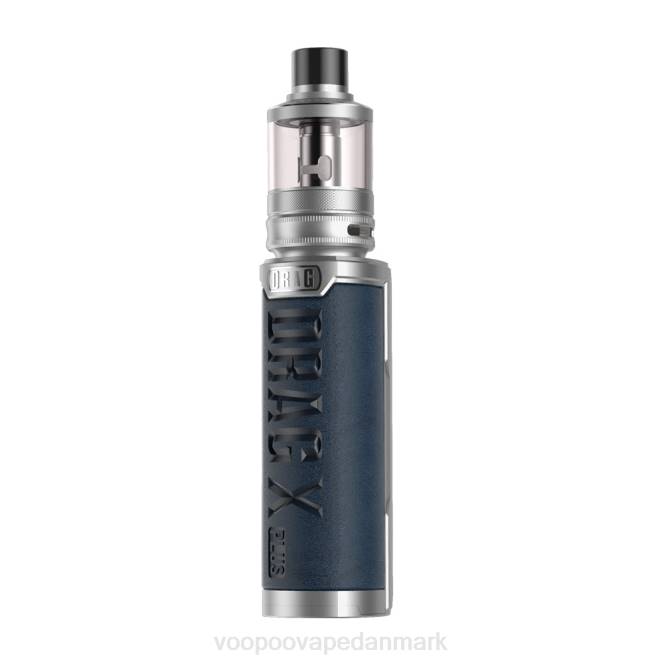 VOOPOO DRAG X PLUS professionel udgave sølv+blå 604R280 | VOOPOO Vape Near Me