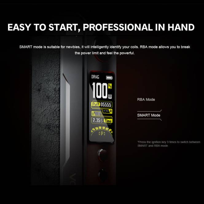 VOOPOO DRAG X PLUS sæt klassisk 604R294 | VOOPOO Vape Pod Danmark