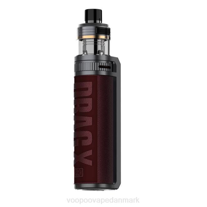 VOOPOO DRAG X PRO sæt mystisk rød 604R217 | VOOPOO Vape Price Danmark