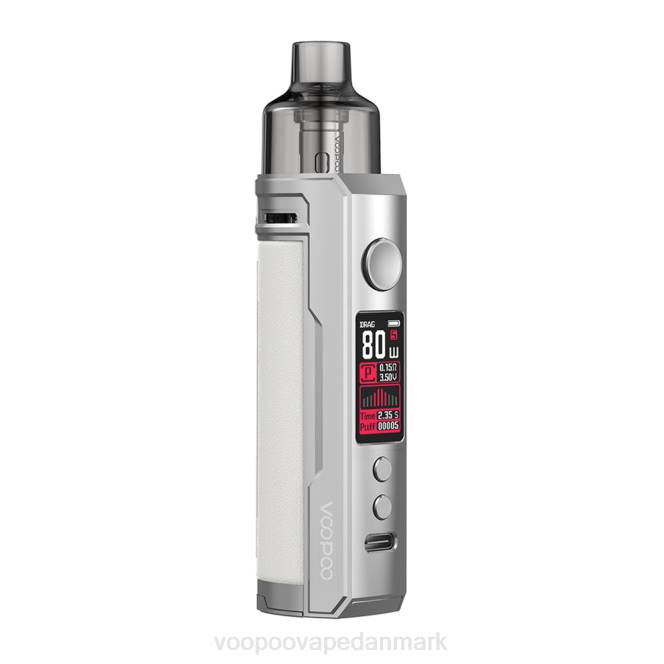 VOOPOO DRAG X pod mod kit sølv hvid 604R177 | VOOPOO Vape Price Danmark