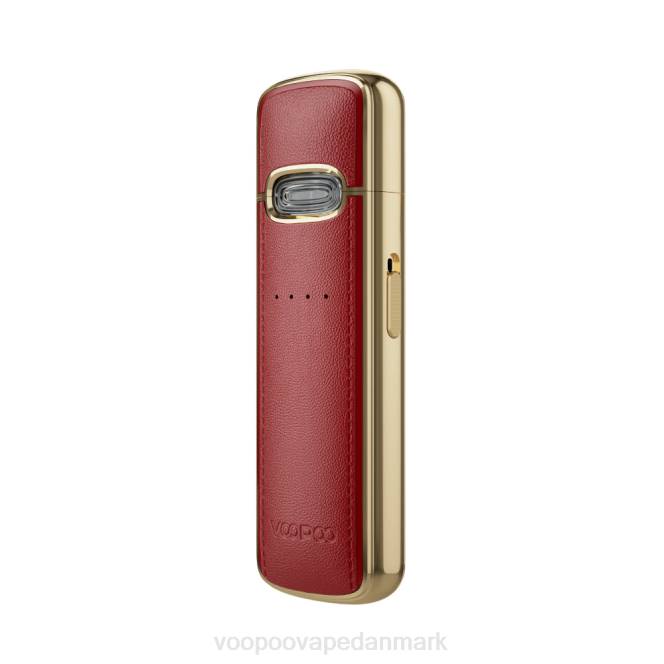 VOOPOO VMATE E pod kit rødt indlagt guld 604R435 | VOOPOO Vape Gene Danmark