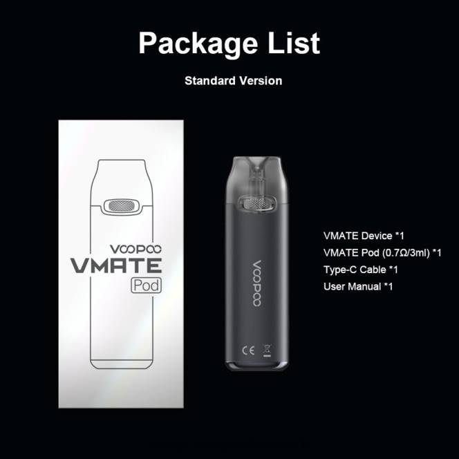 VOOPOO VMATE pod kit grøn 604R419 | VOOPOO Vape Store