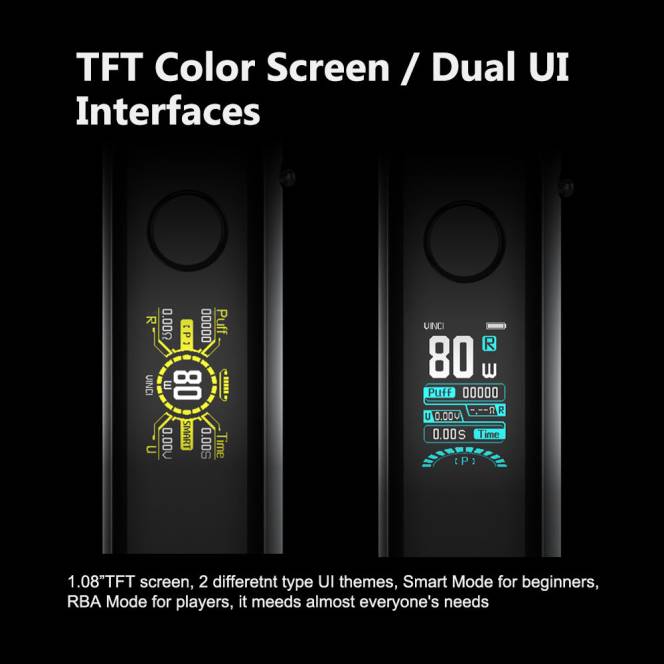 VOOPOO VINCI X 2 sæt kulfiber 604R347 | VOOPOO Vape Price Danmark