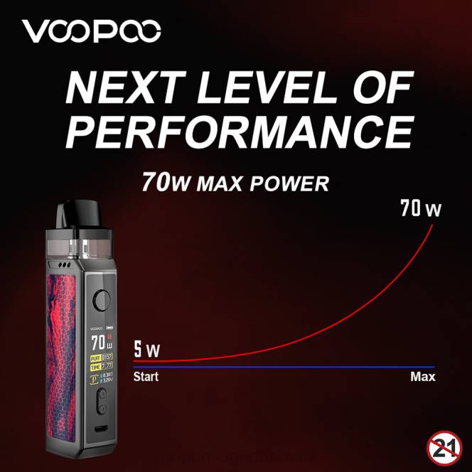 VOOPOO VINCI X mod pod kit kulfiber 604R346 | VOOPOO Vape Instructions